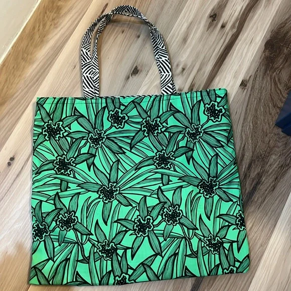 🌸🛍️foldable reversible lined bag - Picture 5 of 12